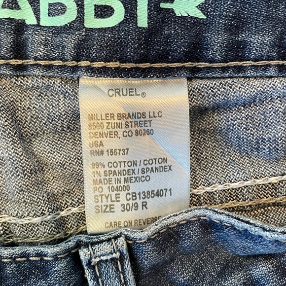CRUEL GIRL Trouser Style Dark Jeans 👖 - Picture 5 of 7